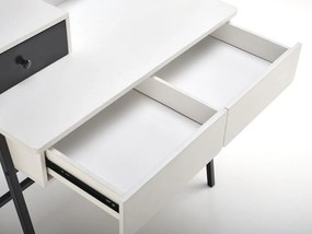 Τουαλέτα Houston 1460, Μαύρο, Άσπρο, 120x80x42cm, 24 kg, Με συρτάρια | Epipla1.gr