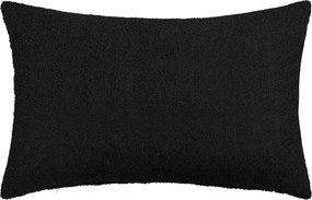 vidaXL Κάλυμμα Μαξιλαριού 2 pcs HEERLEN Μαύρο 50 x 80 cm Μπουκλέ