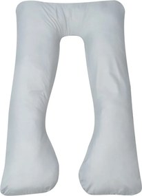 vidaXL Μαξιλάρι Εγκυμοσύνης Γκρι 90 x 145 εκ.