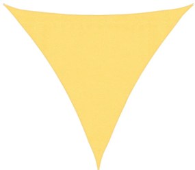 vidaXL Πανί Σκίασης Μπεζ 3 x 3 x 3 μ. από HDPE 160 γρ/μ²