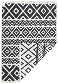 Χαλί All Season 2 Όψεων (160x230) Polcarpet Aria Artkilim 23500 Black