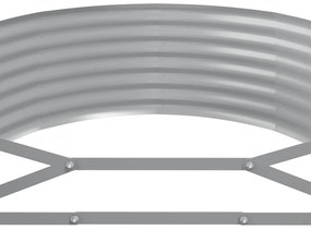 vidaXL Ζαρντινιέρα Ανθρακί 175x100x36εκ Γαλβανισμένος χάλυβας