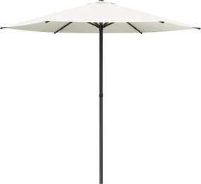 vidaXL Ομπρέλα Κήπου 230 x 230 εκ Πολυεστέρας Ορθογώνιος Κρεμ