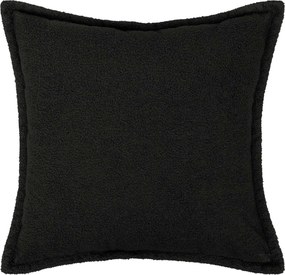 vidaXL Κάλυμμα Μαξιλαριού 2 pcs HOUTEN Μαύρο 50 x 50 cm Μπουκλέ