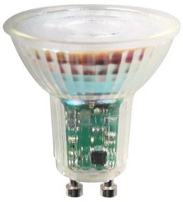 ΛΑΜΠΑ LED GU10 5.5W 550lm 3000K 38° 175-250V DIMMABLE ΓΥΑΛΙ Eurolamp 147-77862