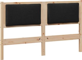 vidaXL Κεφαλάρι Άλλο Καφέ 150 cm Μασίφ ξύλο πεύκου
