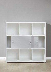 Sally Μπουφές Μαύρος 206x40x86