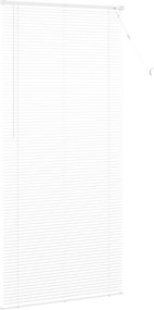 vidaXL Βενετσιάνικη Σκίαση Λευκός 213 x 100 εκ 25 mm PVC