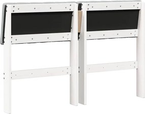 vidaXL Ταπετσαρισμένο κεφαλάρι Ανοιχτό γκρι 120 cm