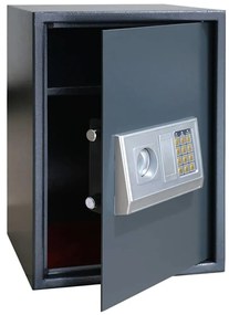 vidaXL Ψηφιακό Ασφαλές Σκούρο γκρι 35 x 31 x 50 εκ. Ατσάλι