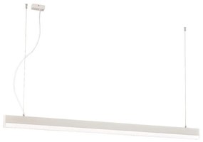 Φωτιστικό Οροφής - Ράγα Aria 3911-0018-3-W-N 150x120cm Led 4400Lm 40W 3000K White Viokef Αλουμίνιο