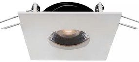 Χωνευτό Φωτιστικό Οροφής GU10 50W IP20 Ασπρόμαυρο S061 Zambelis-S061-Μαύρο-Λευκό S061