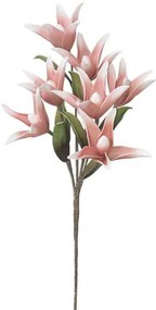 Τεχνητό Λουλούδι Κρίνος 00-00-6125-1 40x95cm Pink Marhome Foam