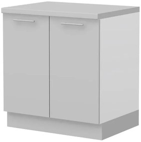 Πλαϊνό πάνελ επιδαπέδιου ντουλαπιού Tahoma LBP-K-Λευκό ματ