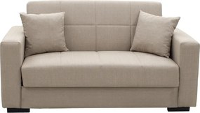 Σετ σαλονιού 2τεμ Vox pakoworld ύφασμα σε κρεμ απόχρωση