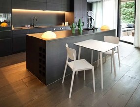 Καρέκλα Πολυπροπυλενίου Monna Dove Grey 45Χ53Χ82εκ.