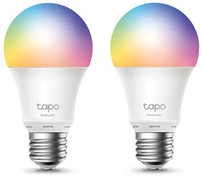 TP-LINK Smart λάμπα LED TAPO-L530E WiFi, 8.7W E27, 2500K-6500K RGB, 2τμχ