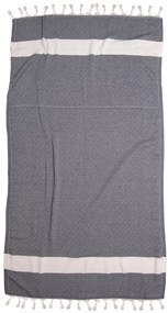 Πετσέτα Θαλάσσης Παρεό 100x180 Σάμερ Μαύρο