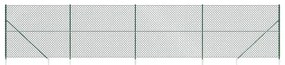 vidaXL Συρματόπλεγμα Περίφραξης Πράσινο 2,2 x 10 μ. με Καρφωτές Βάσεις