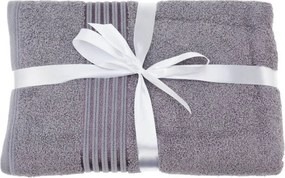 Σετ Πετσέτες μπάνιου H&amp;amp;s Collection - 3τμχ - Lavender