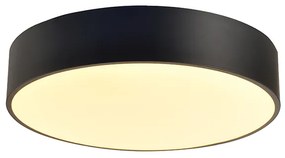 Φωτιστικό Οροφής Aca HM29LEDC50BKCCT OPTIMUS Μαύρο Ματ (Black Mat) 3000-4000-6000K