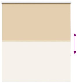 ROLLER BLIND BLACKOUT ΜΠΕΖ 135X130 CM ΠΛΑΤΟΣ ΥΦΑΣΜΑΤΟΣ 131,6CM 4010719