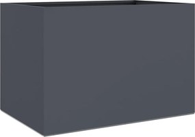vidaXL Ζαρντινιέρα Ανθρακί 62x30x29 εκ. από Χάλυβα