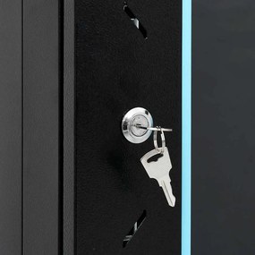 vidaXL Ντουλάπι Δικτύου Επιτοίχιο 9U 19" IP20 53x40x45 εκ.