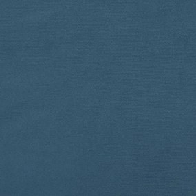Πλαίσιο Κρεβατιού με Κεφαλάρι Σκ. Μπλε 160x200 εκ. Βελούδινο - Μπλε