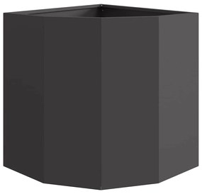 vidaXL Γωνιακό Ροδόδεντρο Μαύρο 45 x 45 x 50 εκ Ατσάλι