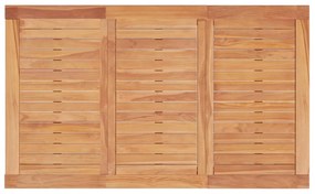 vidaXL Τραπεζαρία Κήπου 150 x 90 x 75 εκ. από Μασίφ Ξύλο Teak