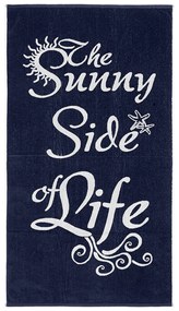 LINO ΠΕΤΣΕΤΑ ΘΑΛΑΣΣΗΣ SUNNY LIFE BLACK-WHITE 86X160