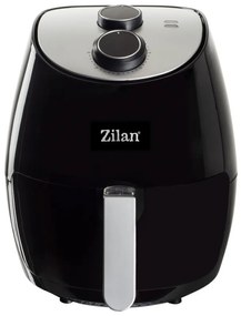 Φριτέζα αέρος Zilan ZLN-3598, 1350W, 2,6 λίτρα, 80 ° C ~ 200 ° C, χρονόμετρο, μαύρο