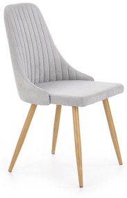 K285 chair, color: light grey DIOMMI V-CH-K/285-KR-J.POPIEL DIOMMI-60-20995