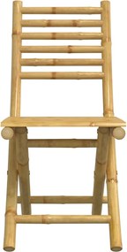 vidaXL Σετ Τραπεζαρίας Κήπου 5 Τεμαχίων από Μπαμπού