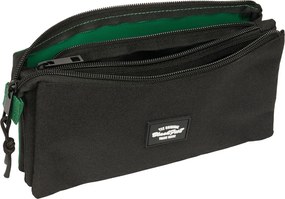 Κασετίνα BlackFit8 Varsity Μαύρο Πράσινο 22 x 12 x 3 cm