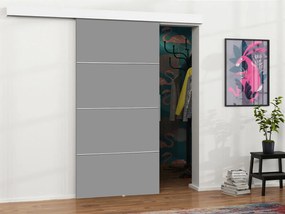 Συρόμενη πόρτα Malibu Plus-Gkri-Μήκος: 76 εκ.