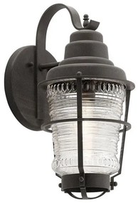 Απλίκα Φωτιστικό Τοίχου E27 60W IP44 Μαύρο Chance Harbor QN-CHANCE-HARBOR-M Elstead QN-CHANCE-HARBOR-M Μαύρο