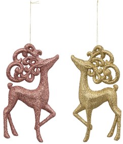 Χριστουγεννιάτικα Στολίδια (Σετ 2τμχ) A-S Deer 192390
