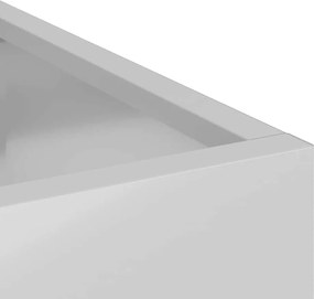 vidaXL Γλάστρα Κήπου Επικαλυμμένος Χάλυβας 32 x 32 x 40 εκ.