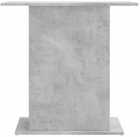 vidaXL Βάση Ενυδρείου Γκρι Σκυροδ. 75x36x72,5 εκ. Επεξεργασμένο Ξύλο