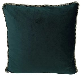 Μαξιλάρι Διακοσμητικό (Με Γέμιση) Foret 018886 Dark Green 45X45 Βελούδο