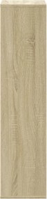 vidaXL Βιβλιοθήκη Sonoma Δρυς 50x25x105 εκ. από Επεξεργασμένο Ξύλο