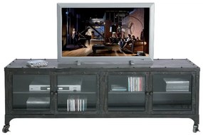 Έπιπλο TV Factory Γκρι  160x40x56εκ - Γκρι