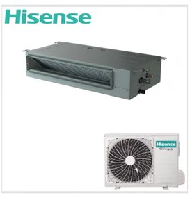 Hisense Slim Design Σύστημα Κλιματισμού Ψευδοροφής Καναλάτο Inverter 24000BTU