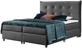 Επενδυμένο κρεβάτι Prato-Gkri-180 x 200