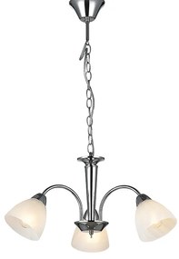Φωτιστικό Κρεμαστο Aca DLX7393 BYRON Ασημί (Silver Coloured)