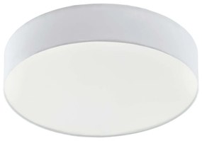 Φωτιστικό Οροφής - Πλαφονιέρα Led 97777 White Romao 1 Eglo Metal, Fabric
