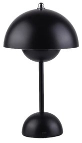 Inlight Rechargeable LED 1.5W 3CCT Touch Table Lamp Black D:10x24cm (3059-Black)