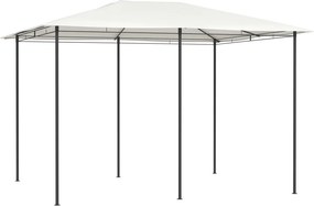 vidaXL Κιόσκι Κρεμ 3 x 4 x 2,6 μ. 160 γρ./μ²
